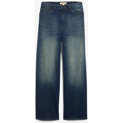 bonprix Loose Straight-Jeans High Waist, Low Stretchblau 48Damen bonprix Loose Straight-Jeans High Waist, Low Stretchblau 48Damen