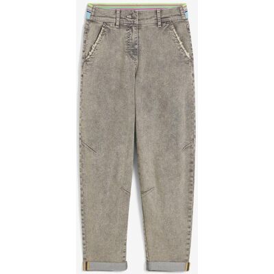bonprix Boyfriend-Jeans mit Vintagewaschunggrau 48Damen bonprix Boyfriend-Jeans mit Vintagewaschunggrau 48Damen