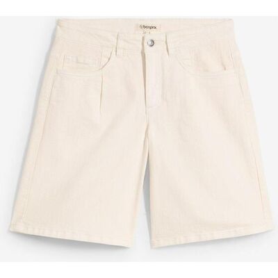 bonprix Jeans-Bermuda Mid Waistbeige 52Damen bonprix Jeans-Bermuda Mid Waistbeige 52Damen