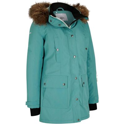 bonprix wasserdichte Outdoor-Funktions-Jacke mit Kapuzegrün 46Damen bonprix wasserdichte Outdoor-Funktions-Jacke mit Kapuzegrün 46Damen