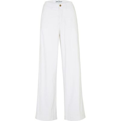 bonprix Wide-Leg-Jeans High Waist, Stretchweiß 48Damen bonprix Wide-Leg-Jeans High Waist, Stretchweiß 48Damen