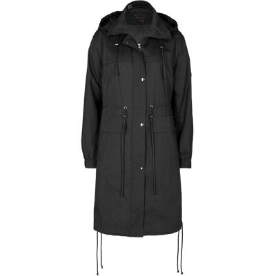 bonprix Trench-Parka mit großen Taschenschwarz 52Damen bonprix Trench-Parka mit großen Taschenschwarz 52Damen