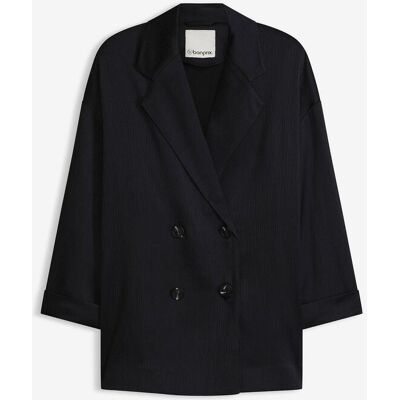 bonprix zweireihiger Oversize-Blazerschwarz 40Damen bonprix zweireihiger Oversize-Blazerschwarz 40Damen