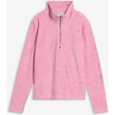 bonprix Frottee-Langarmshirtrosa 52Damen bonprix Frottee-Langarmshirtrosa 52Damen