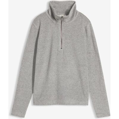 bonprix Frottee-Langarmshirtgrau 48Damen bonprix Frottee-Langarmshirtgrau 48Damen