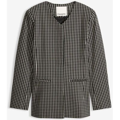 bonprix Stretch Blazer aus Bengalinschwarz 46Damen bonprix Stretch Blazer aus Bengalinschwarz 46Damen