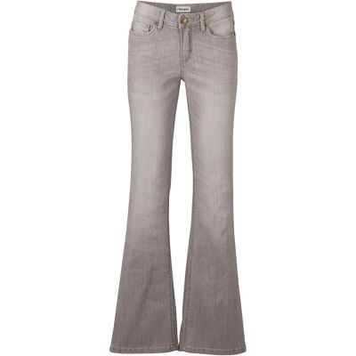bonprix Bootcut Jeans Mid Waist, Komfort-Stretchgrau 40Damen bonprix Bootcut Jeans Mid Waist, Komfort-Stretchgrau 40Damen