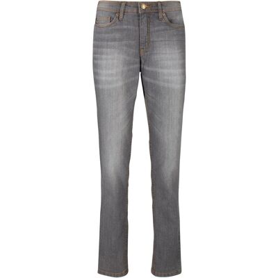bonprix Mom-Jeans Mid Waist, Komfort-Stretchgrau 40Damen bonprix Mom-Jeans Mid Waist, Komfort-Stretchgrau 40Damen