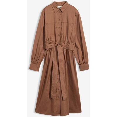 bonprix Hemdblusenkleidbraun 36Damen bonprix Hemdblusenkleidbraun 36Damen