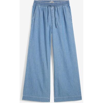 bonprix Wide-Leg-Jeans, Mid Waist, Bequembundblau 46Damen bonprix Wide-Leg-Jeans, Mid Waist, Bequembundblau 46Damen