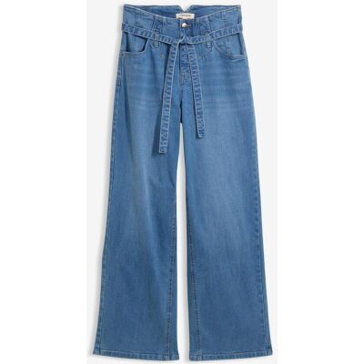 bonprix Wide-Leg-Jeans, High Waist, Bio-Baumwolleblau 36Damen bonprix Wide-Leg-Jeans, High Waist, Bio-Baumwolleblau 36Damen