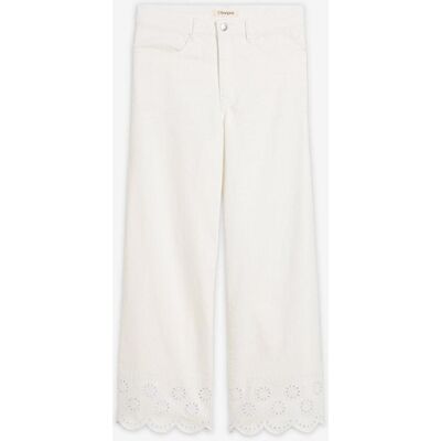bonprix Culotte aus elastischem Baumwoll-Mixweiß 54Damen bonprix Culotte aus elastischem Baumwoll-Mixweiß 54Damen