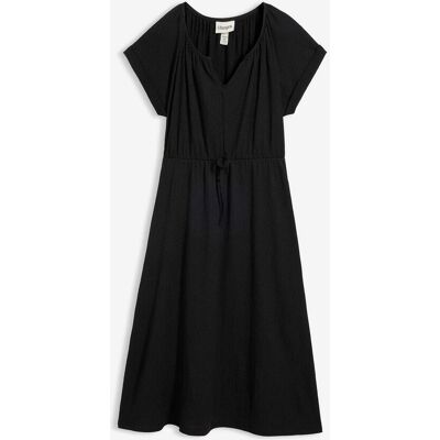 bonprix Jersey Kleid aus fließendem Viskose-Mixschwarz 44Damen bonprix Jersey Kleid aus fließendem Viskose-Mixschwarz 44Damen