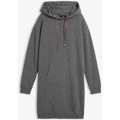 bonprix Sweatkleid mit Bio-Baumwollegrau 48Damen bonprix Sweatkleid mit Bio-Baumwollegrau 48Damen
