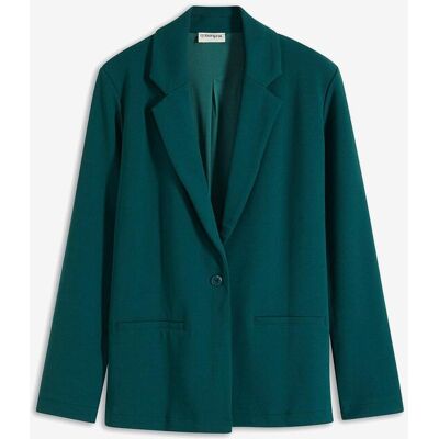 bonprix Blazer aus Jerseycrepegrün 36Damen bonprix Blazer aus Jerseycrepegrün 36Damen