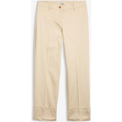 bonprix Chinohose mit hohem Baumwoll-Anteilbeige 44Damen bonprix Chinohose mit hohem Baumwoll-Anteilbeige 44Damen