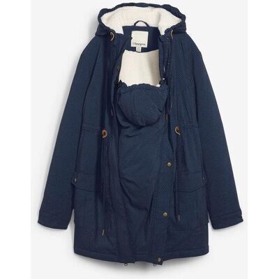 bonprix 3-in-1 kuschelig gefütterte Umstands- und Tragejackeblau 36Damen bonprix 3-in-1 kuschelig gefütterte Umstands- und Tragejackeblau 36Damen