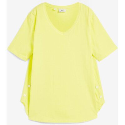 bonprix Weites T-Shirt aus Bio-Baumwollegrün 40Damen bonprix Weites T-Shirt aus Bio-Baumwollegrün 40Damen