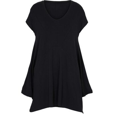 bonprix Longshirtschwarz 52Damen bonprix Longshirtschwarz 52Damen
