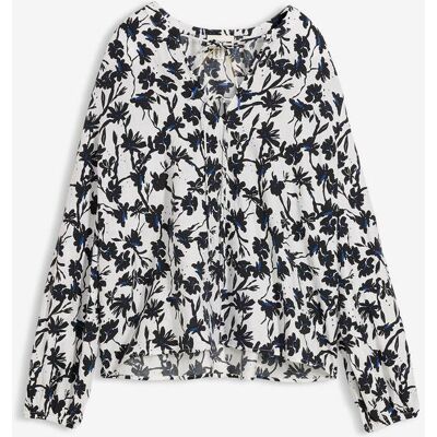bonprix Bluse aus strukturiertem Crinkleweiß 46Damen bonprix Bluse aus strukturiertem Crinkleweiß 46Damen