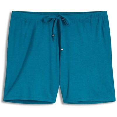 bonprix Strandshorts aus fließendem Viskose-Mixpetrol 44Damen bonprix Strandshorts aus fließendem Viskose-Mixpetrol 44Damen