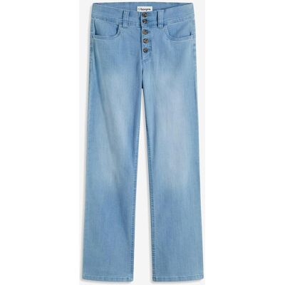 bonprix Straight-Jeans High Waist, Stretchblau 44Damen bonprix Straight-Jeans High Waist, Stretchblau 44Damen