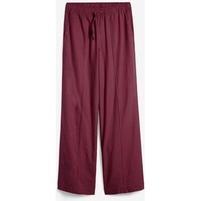 bonprix Palazzo-Hose aus leichtem Leinen-Viskose-Mixrot 52Damen bonprix Palazzo-Hose aus leichtem Leinen-Viskose-Mixrot 52Damen