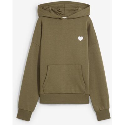 bonprix Oversize Hoodie aus weichem Baumwoll-Mixgrün 40Damen bonprix Oversize Hoodie aus weichem Baumwoll-Mixgrün 40Damen