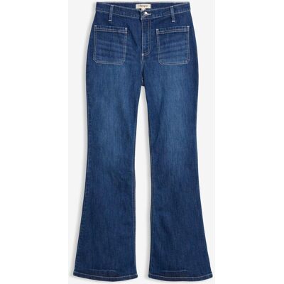 bonprix Flared-Jeans High Waist, Stretchblau 46Damen bonprix Flared-Jeans High Waist, Stretchblau 46Damen