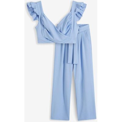 bonprix Top und Hose (2-tlg.Set)blau 48Damen bonprix Top und Hose (2-tlg.Set)blau 48Damen