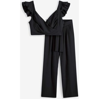 bonprix Top und Hose (2-tlg.Set)schwarz 46Damen bonprix Top und Hose (2-tlg.Set)schwarz 46Damen