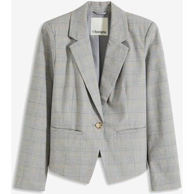 bonprix Glencheck Blazerschwarz 50Damen bonprix Glencheck Blazerschwarz 50Damen