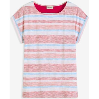 bonprix T-Shirt aus reiner Bio-Baumwollerot 48Damen bonprix T-Shirt aus reiner Bio-Baumwollerot 48Damen