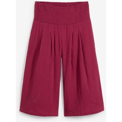 bonprix Capri-Hose aus softem Musselinrot 40Damen bonprix Capri-Hose aus softem Musselinrot 40Damen