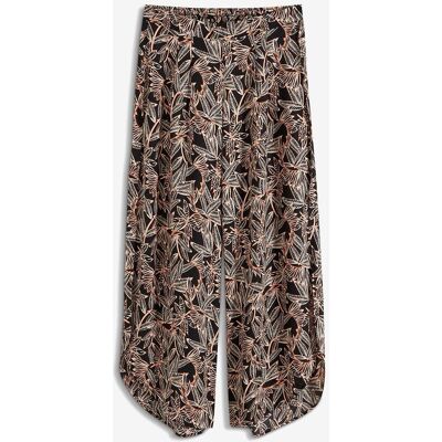 bonprix Palazzo-Hose mit Schlitzschwarz 42Damen bonprix Palazzo-Hose mit Schlitzschwarz 42Damen