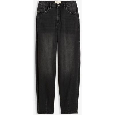 bonprix Barrel-Jeans, High Waist, Bio-Baumwolleschwarz 36Damen bonprix Barrel-Jeans, High Waist, Bio-Baumwolleschwarz 36Damen