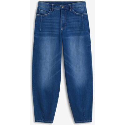 bonprix Barrel-Jeans, High Waist, Bio-Baumwolleblau 38Damen bonprix Barrel-Jeans, High Waist, Bio-Baumwolleblau 38Damen