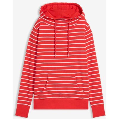 bonprix Hoodie aus Baumwoll-Mixrot 40Damen bonprix Hoodie aus Baumwoll-Mixrot 40Damen
