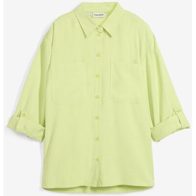 bonprix Bluse aus fließender Viskose Mischunggrün 40Damen bonprix Bluse aus fließender Viskose Mischunggrün 40Damen