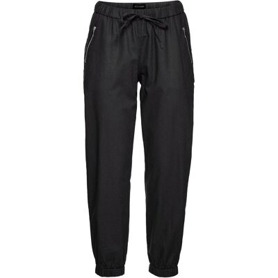 bonprix 7/8-Hose aus luftigem Leinen-Mixschwarz 36Damen bonprix 7/8-Hose aus luftigem Leinen-Mixschwarz 36Damen