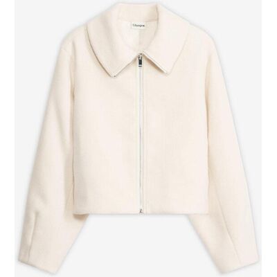 bonprix Gefütterte Oversize Jackeweiß 52Damen bonprix Gefütterte Oversize Jackeweiß 52Damen