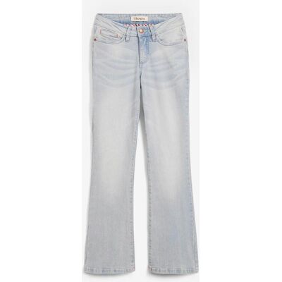 bonprix Bootcut Jeans Mid Waist, Stretchblau 52Damen bonprix Bootcut Jeans Mid Waist, Stretchblau 52Damen
