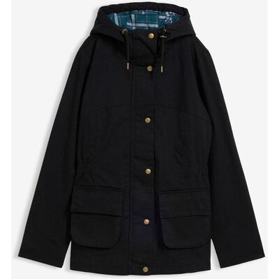 bonprix wasserabweisende Jacke mit Karo-Futterschwarz 38Damen bonprix wasserabweisende Jacke mit Karo-Futterschwarz 38Damen