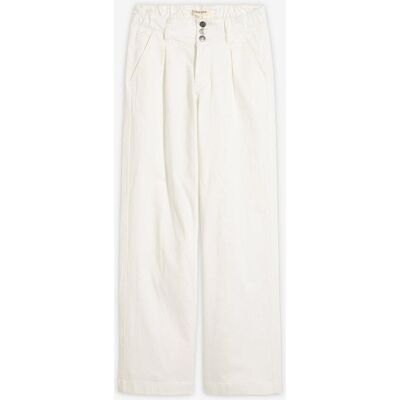 bonprix Cropped Wide-Leg-Jeans High Waist, Bequembundweiß 46Damen bonprix Cropped Wide-Leg-Jeans High Waist, Bequembundweiß 46Damen