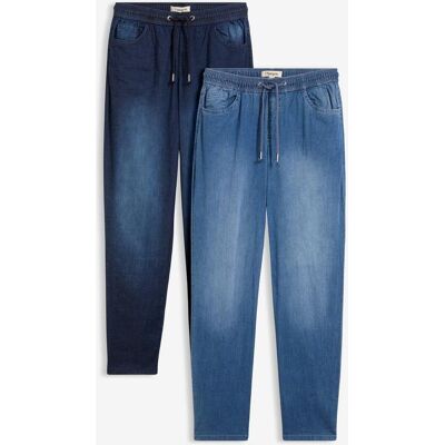 bonprix Schlupfjeans, Straightblau 40Damen bonprix Schlupfjeans, Straightblau 40Damen