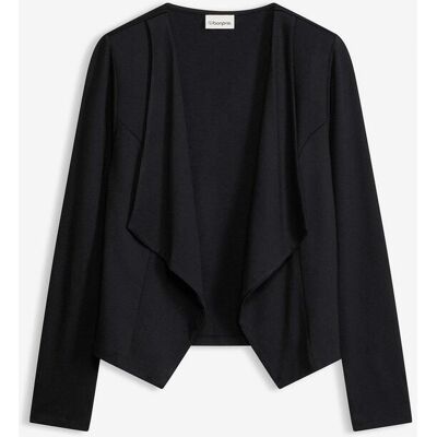 bonprix Jersey Blazer aus Viskose-Mixschwarz 38Damen bonprix Jersey Blazer aus Viskose-Mixschwarz 38Damen