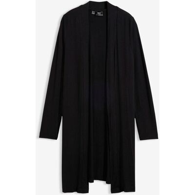 bonprix Shirtjacke aus softem Viskose-Mixschwarz 36Damen bonprix Shirtjacke aus softem Viskose-Mixschwarz 36Damen
