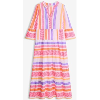 bonprix Maxikleid aus fließender Viskoseweiß 44Damen bonprix Maxikleid aus fließender Viskoseweiß 44Damen