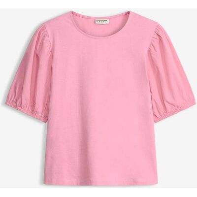 bonprix Shirt mit Ballonärmelnrosa 44Damen bonprix Shirt mit Ballonärmelnrosa 44Damen