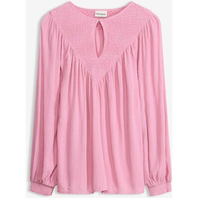 bonprix Tunika mit Stickereirosa 46Damen bonprix Tunika mit Stickereirosa 46Damen
